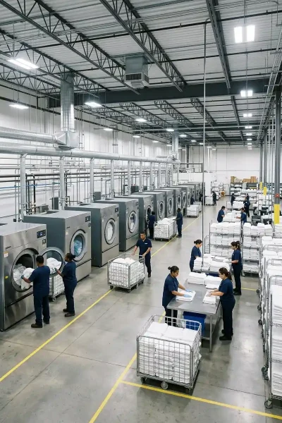 Commercial Laundry Service Dubai